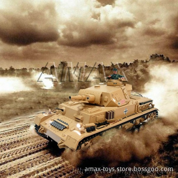 rb-3858-1 1:16 RC tank - DAK Pz. Kpfw, IV Aust. F-1 with smoking . lighting and sound